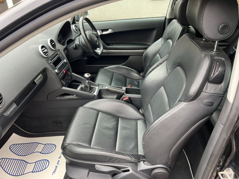 2008 08 AUDI S3 2.0 TFSI HATCHBACK 3DR PETROL MANUAL QUATTRO (217 G/KM, 261 BHP)