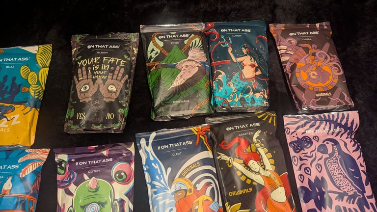 On that ass men's XL boxer shorts over £120s worth 