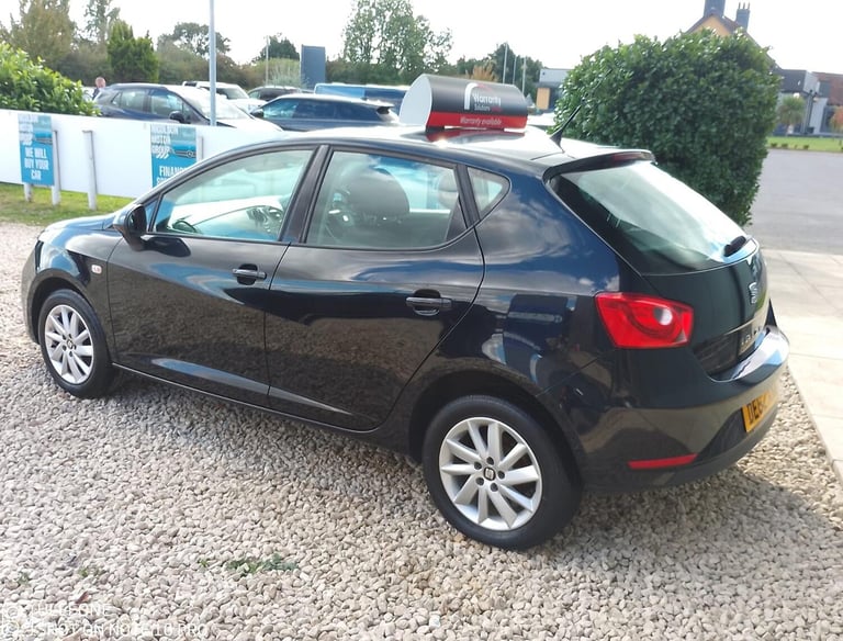 SEAT IBIZA 1.4 SE Black Manual Petrol 2013
