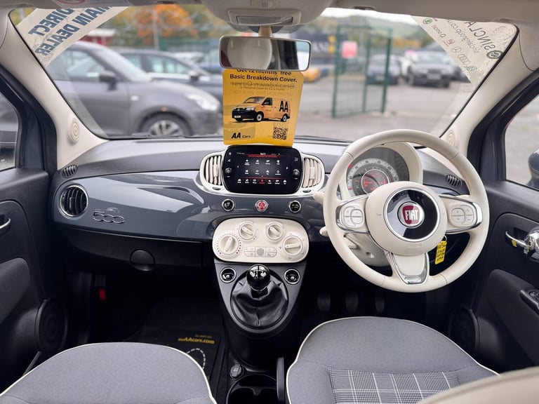 2019 Fiat 500 1.2 Lounge 3dr HATCHBACK Petrol Manual
