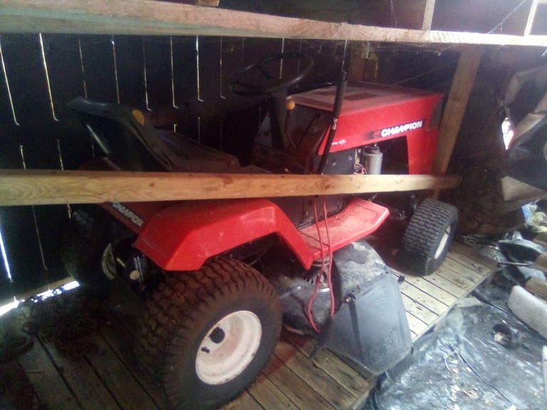 Champion Ride On Lawn Mower