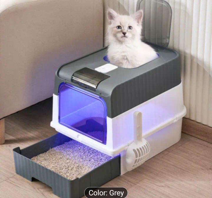 Cat litter tray