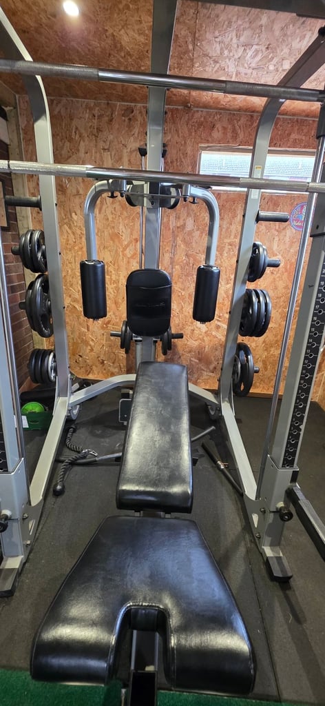 💪 Nautilus Multi Gym / Smith Machine – Full Body Setup