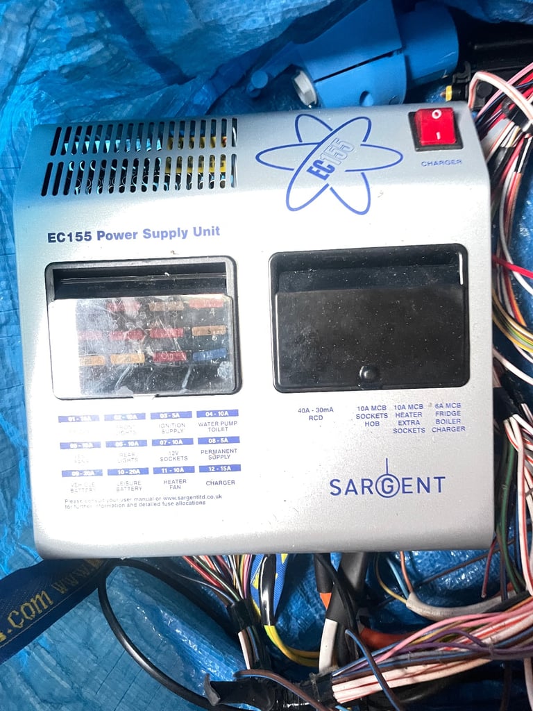 Electrics for camper conversion 