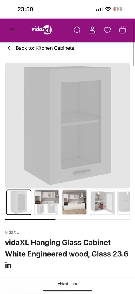 image for NEW Kitchen wall units with doors CHEAP