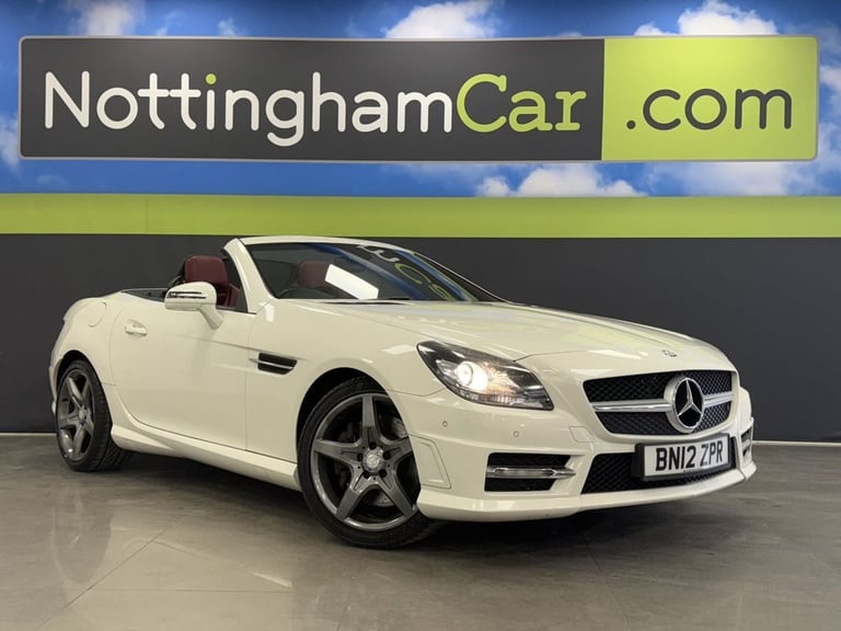 2012 Mercedes-Benz SLK 1.8 SLK200 BlueEfficiency AMG Sport Convertible 2dr Petrol G-Tronic+ Euro ...
