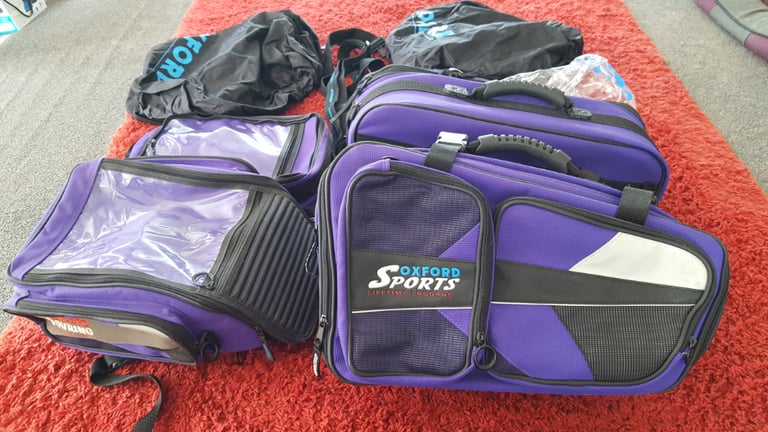 Oxford tank bags and side panniers
