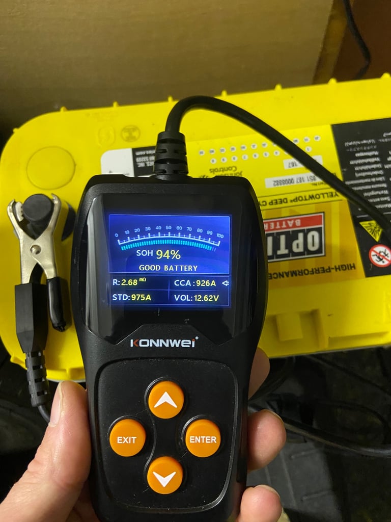 OPTIMA YELLOW TOP BATTERY 975CCA