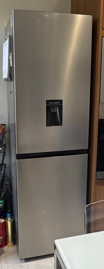 image for Hisense fridge freezer with water dispenser. 