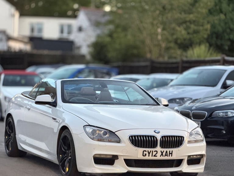 2012 BMW 6 Series 640d M Sport 2dr Auto CONVERTIBLE Diesel Automatic