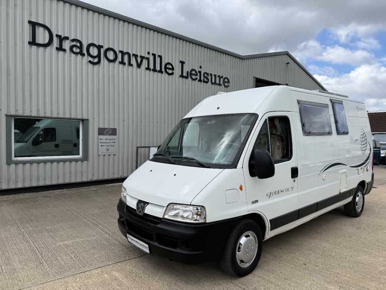 2003 Globecar Globescout Peugeot Boxer 2.8HDi Camper Van - Left Hand Drive LHD