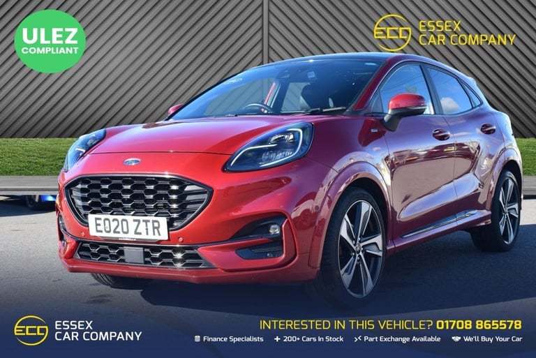 image for 2020 Ford Puma 1.0T EcoBoost MHEV ST-Line X First Edition Plus SUV 5dr Petrol Manual Euro  HATCHB...