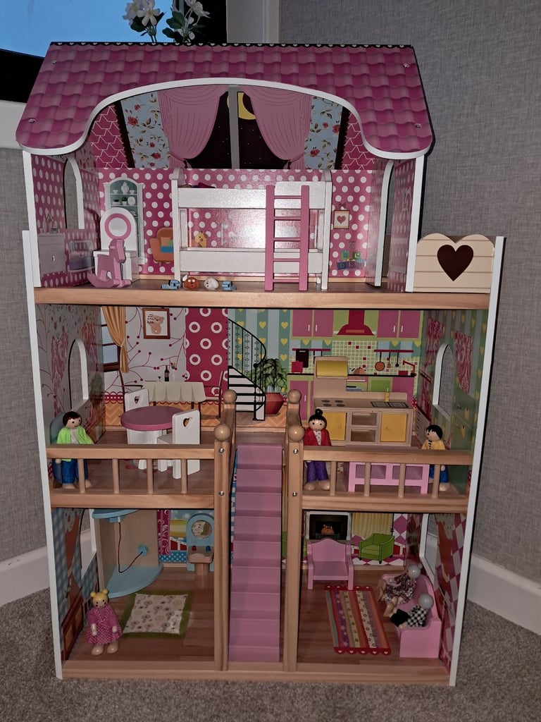image for Wooden dolls house