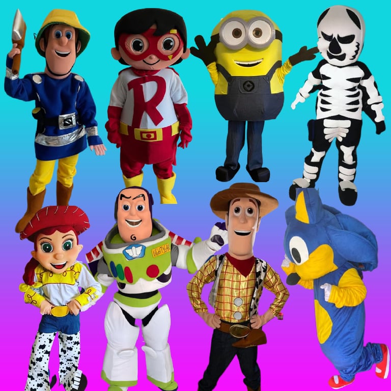 Glasgow Mascots! Value Mascot Costume Hire All the best characters