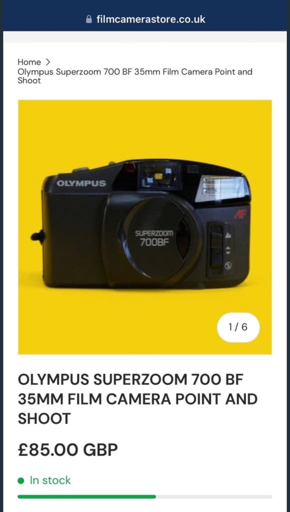 image for Vintage Film Camera Bundle Olympus Photography