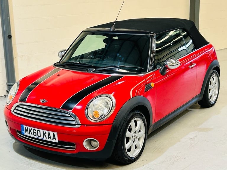 2010 60 MINI CONVERTIBLE 1.6 ONE CONVERTIBLE 2DR PETROL MANUAL EURO 5 (98 PS)