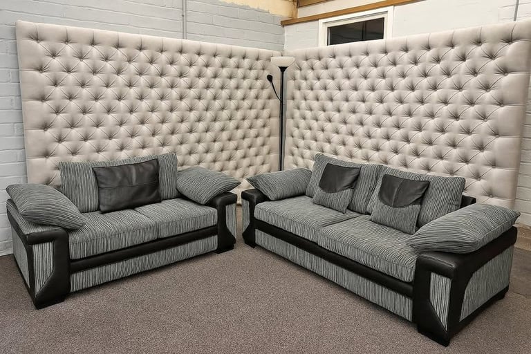 image for ]] Dino Sofa Set 3+2 Seater Jumbo Cord - Interesting Price - 35% Discount - Today delivery ]]