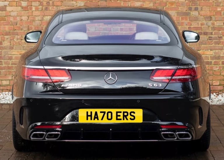 Private number plate HA70 ERS HATERS 