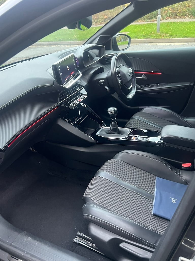 2022 22 PEUGEOT 208 GT 1.2 PURETECH 100BHP PETROL HATCHBACK GREY EURO 6