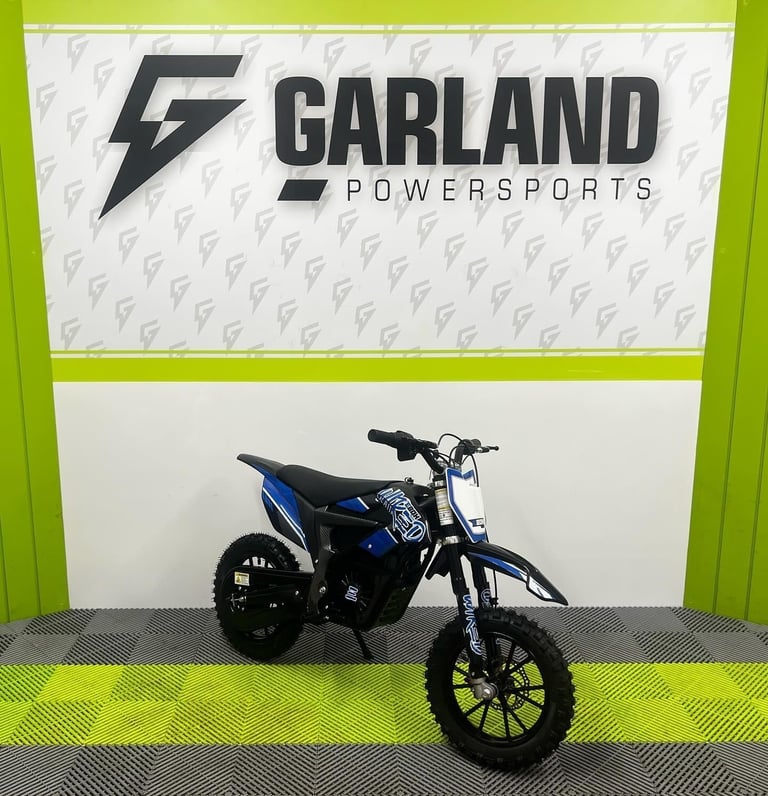 image for EBOX Wired 550W Electric Kids Bike - Blue