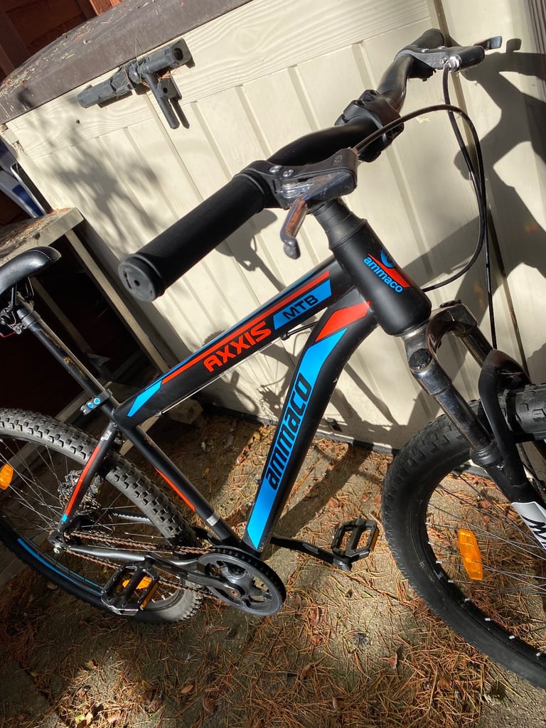 Ammaco Axxis 27.5 Mountain Bike Black and Blue