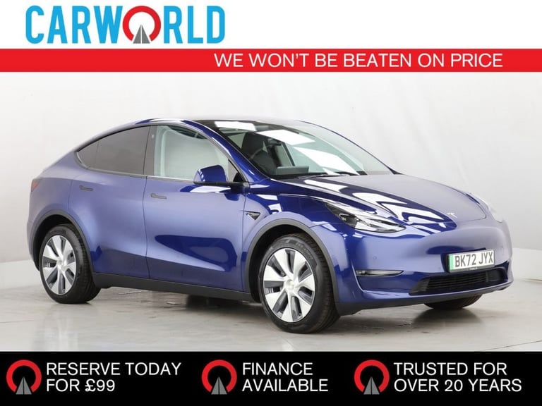 2022 Tesla Model Y (Dual Motor) Long Range SUV 5dr Electric Auto 4WDE (384 bhp) Automatic