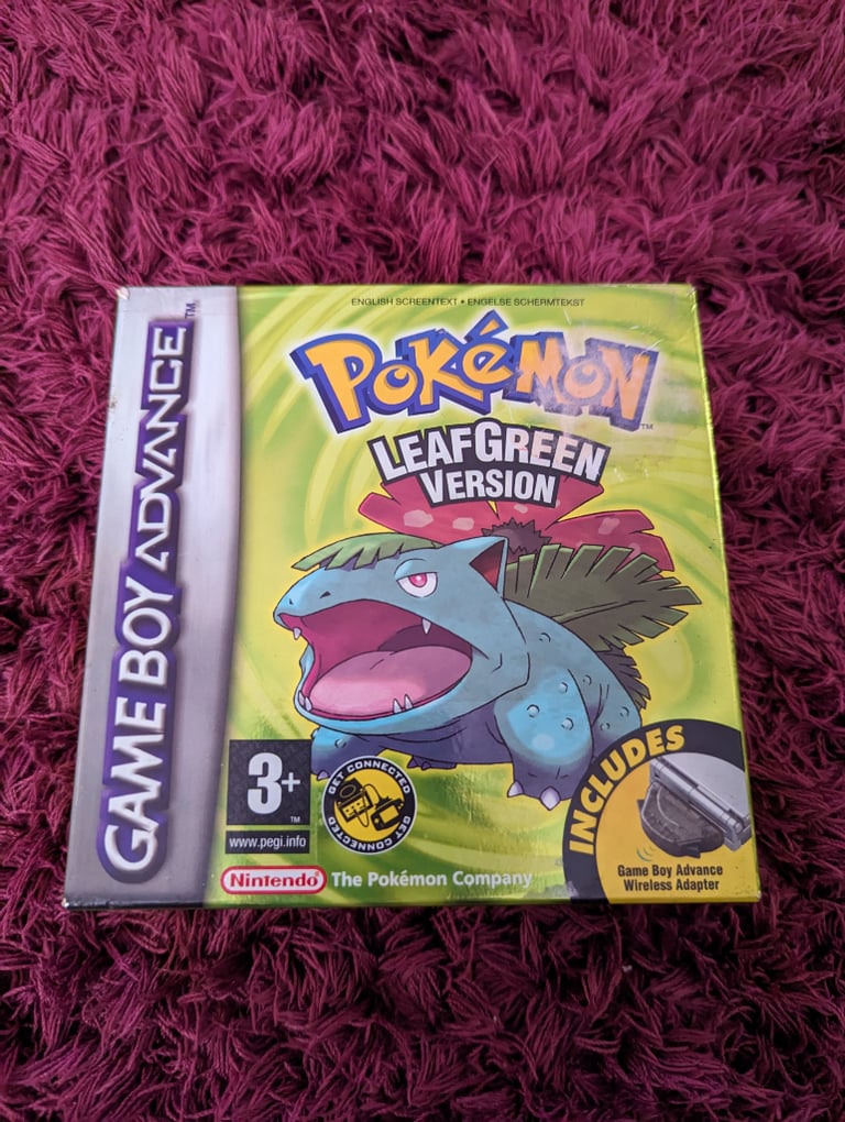 Pokemon Leaf Green Version - Game Boy Advance: Game Boy Advance
