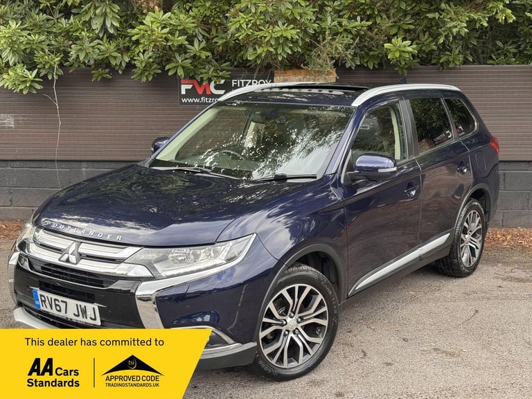 image for 2017 Mitsubishi Outlander 2.2 DI-D 4 Auto 4WD Euro 6 5dr ESTATE Diesel Automatic