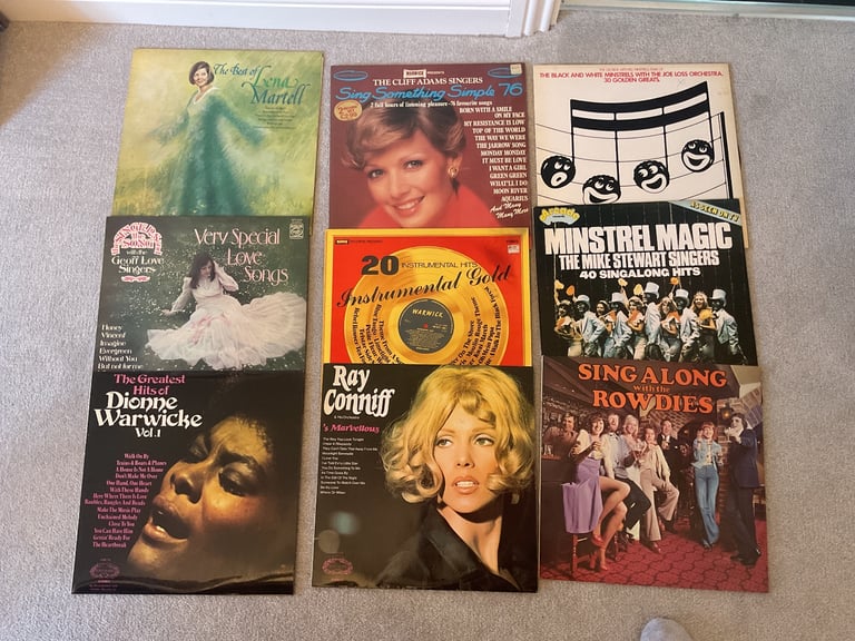 0ver 100 Vintage Vinyl Albums Mixed Artists Mixed Genres