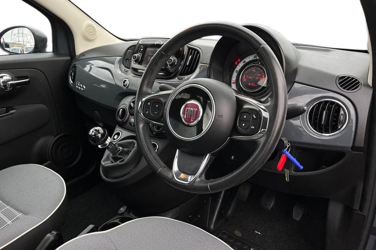 2018 Fiat 500 1.2 Lounge 3dr HATCHBACK PETROL Manual