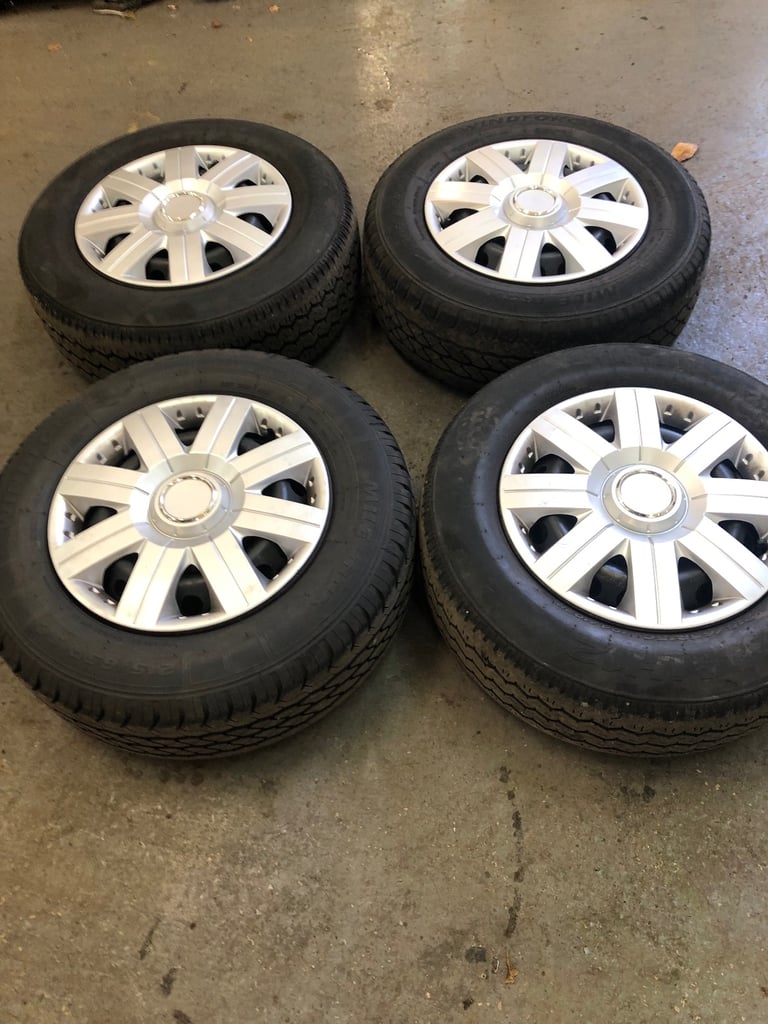 Ford transit custom wheels set of 4 215/65/R15