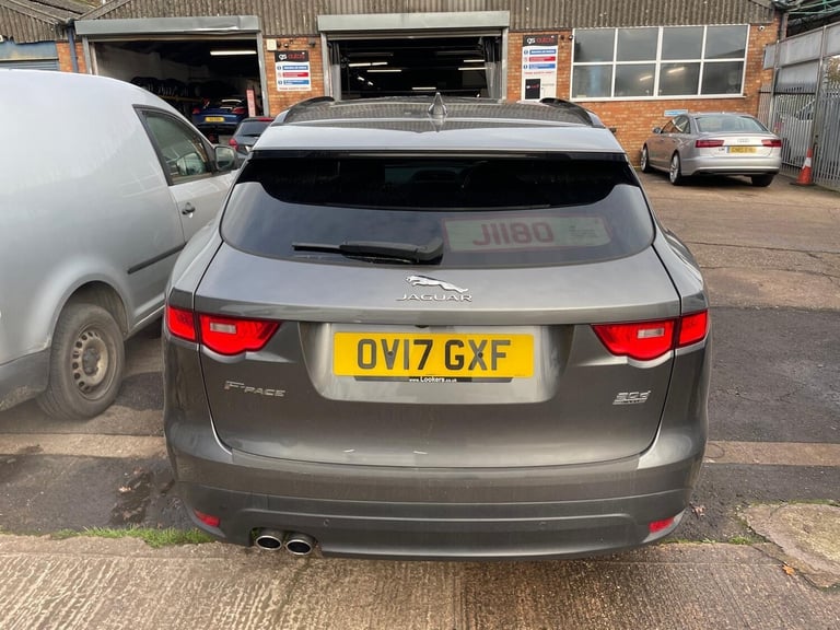 2017 17 JAGUAR F PACE R SPORT D180 2.0 AWD AUTOMATIC GREY EURO 6 180BHP