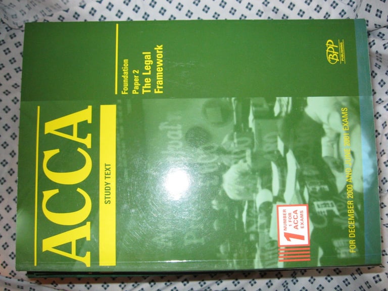 Lots of unused ACCA textbooks - now £2 each