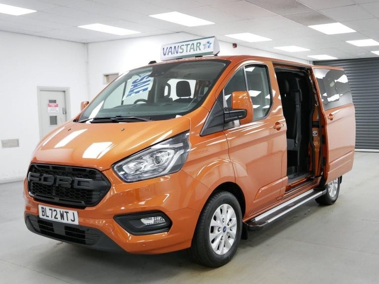 2023 TRANSIT CUSTOM 300 2.0 EBL 170 BHP SWB LIMITED AUTO CREW 5 SEATER ( NO VAT)