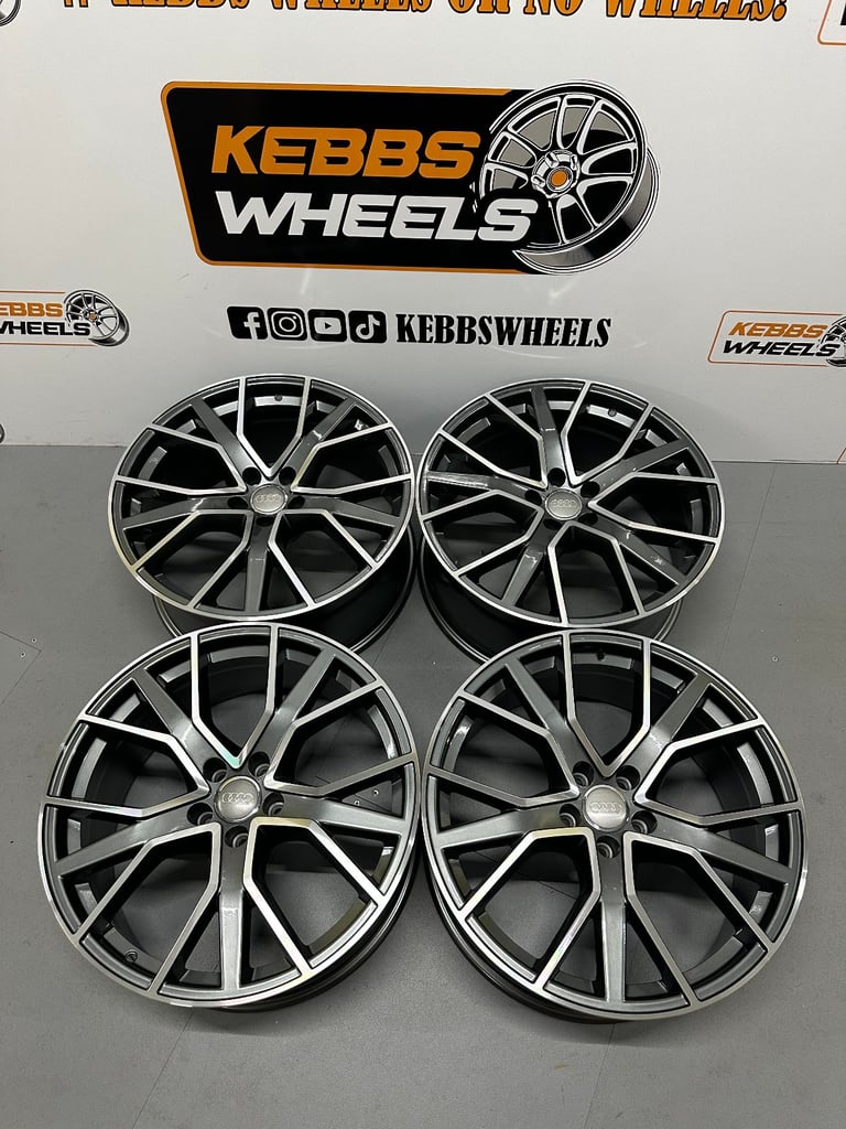 NEW 20" AUDI RS6 PERFORMANCE REPLACEMENT STYLE ALLOY WHEELS A3 A4 A6 A7 A8 S4 S5 S6 TT MK3 TT Q5 VW