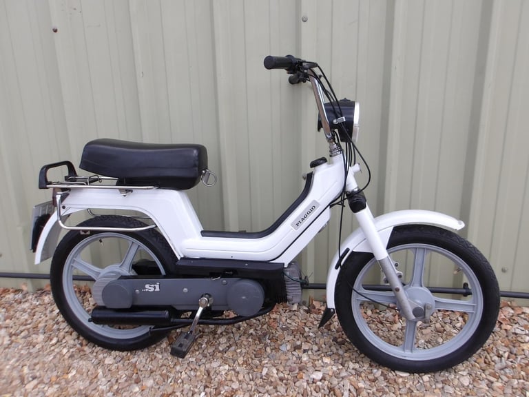 image for Piaggio Si 1978 Classic 50cc 2 Stroke Italian Pedal Moped, Tax & Mot Exempt 