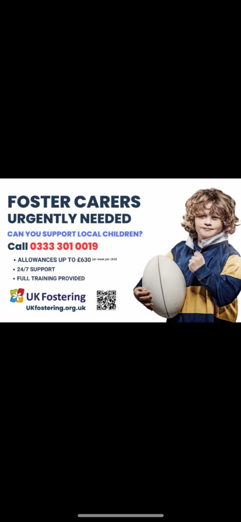 Fostering families needed (great pay)