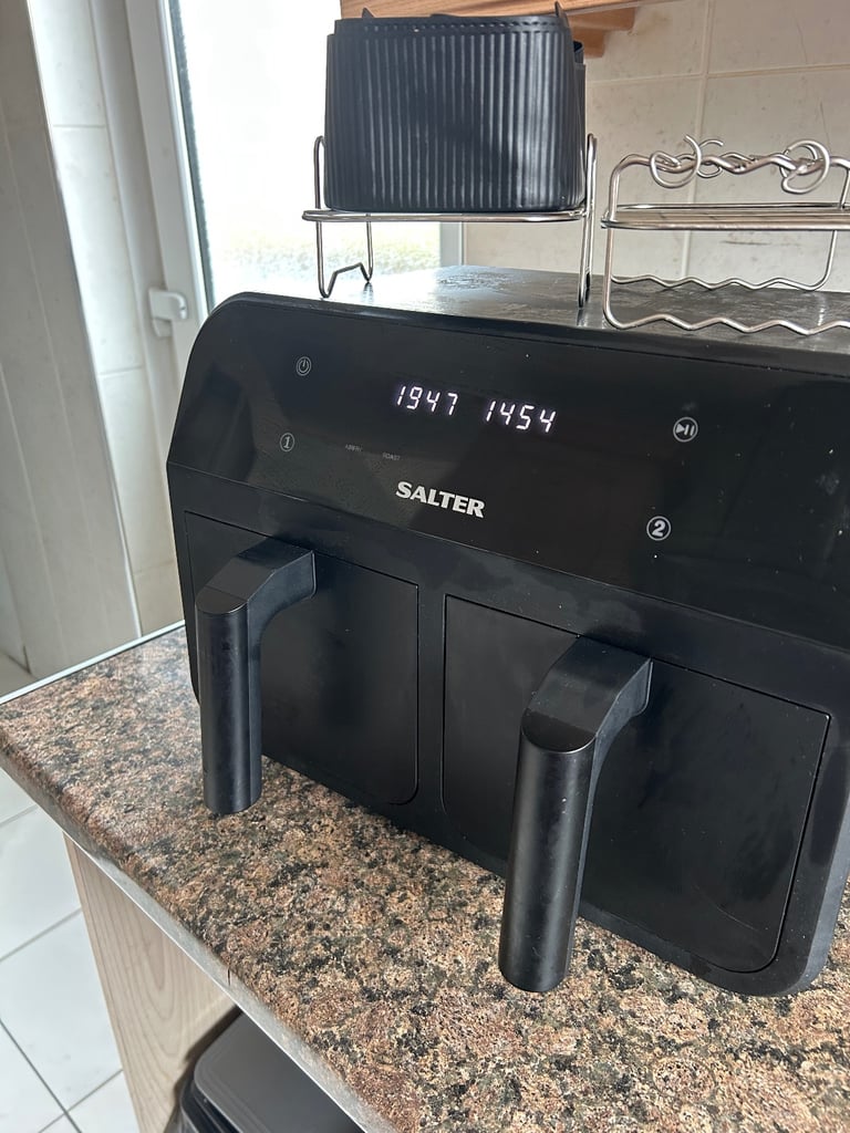 Salter 7.4l Dual Air Fryer 