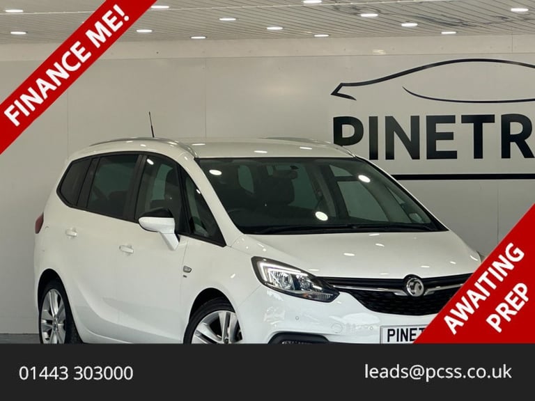 2017 Vauxhall Zafira Tourer 1.4i Turbo SRi MPV 5dr Petrol Manual Euro 6 (140 ps) MPV Petrol Manual