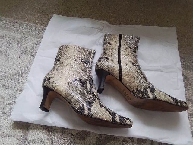 Boots By Russell Bromley In Snakeskin Leather Size in