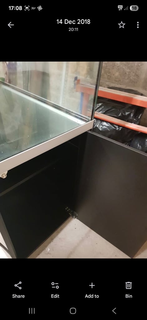 Fluval 450 liter aquarium 