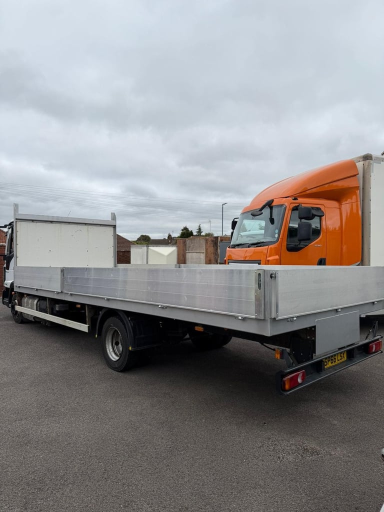 2019 Iveco Eurocargo 7.5 ton EURO 6 manual gearbox dropside scaffolding