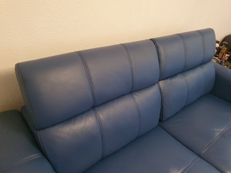 Sofology Designer Leather 3 seater Sofa*Electric Recliner*NEW