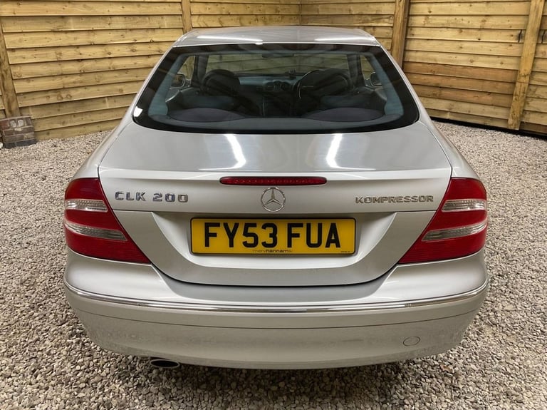 2003 Mercedes-Benz CLK 1.8 CLK200 Kompressor Avantgarde Coupe 2dr Petrol Automatic (214 g/km, 163...