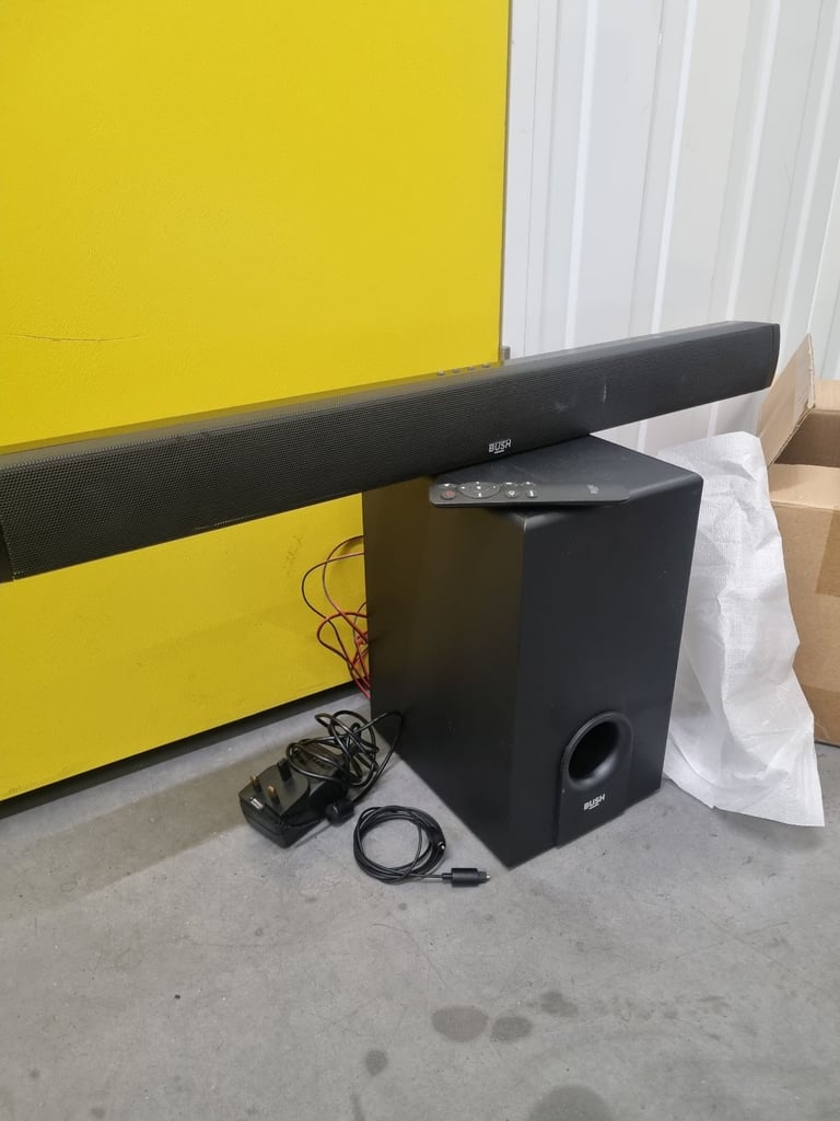 image for BUSH Soundbar and Subwoofer with REMOTE, Cables £55