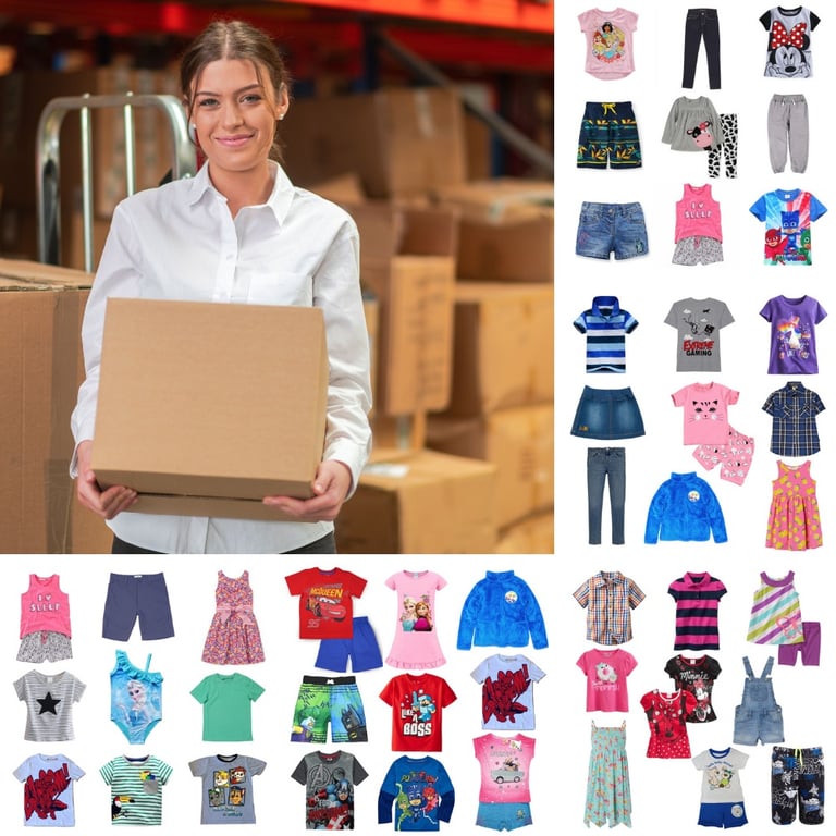 Wholesale Children's clothing parcels for market traders and shops