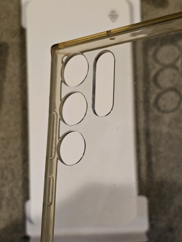 Samsung Official S22 Ultra Clear Standing Cover Transparent