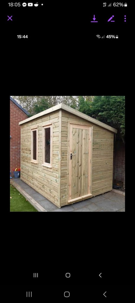 Shed 8x6 ( all size's)