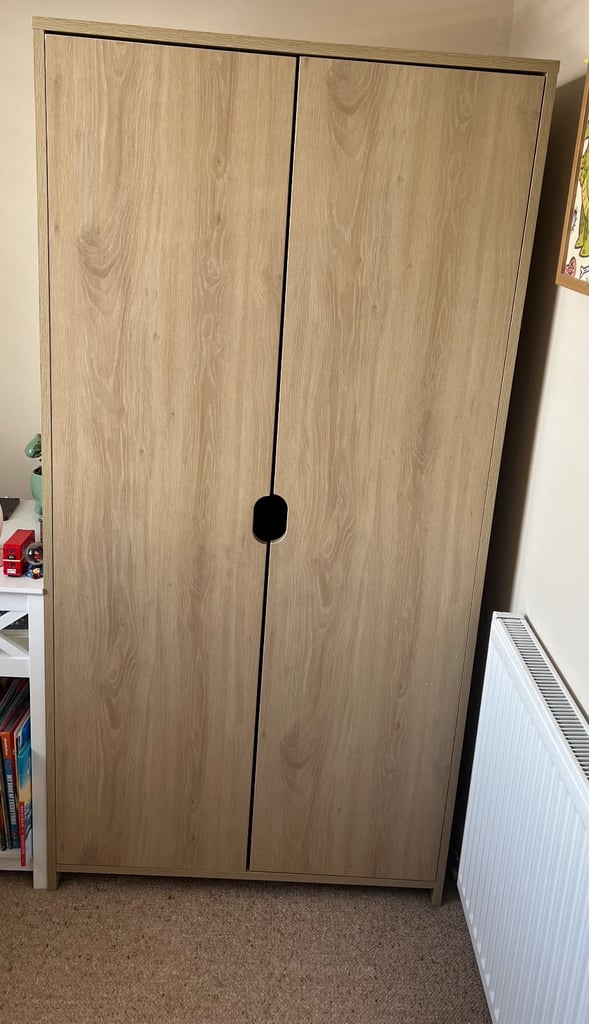 Mamas and papas nursery set - cot, wardrobe, drawers and extras 