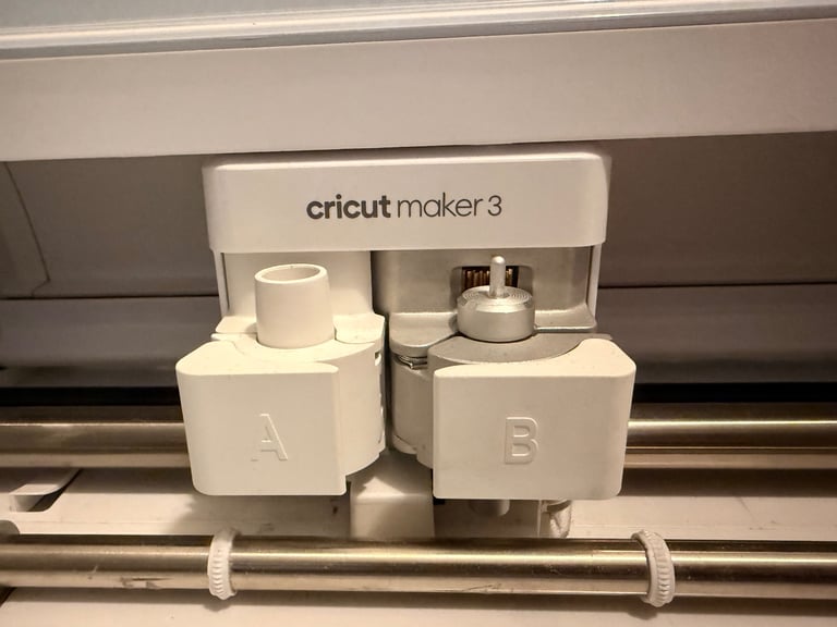 Cricut maker 3 with foil tip and knife blade